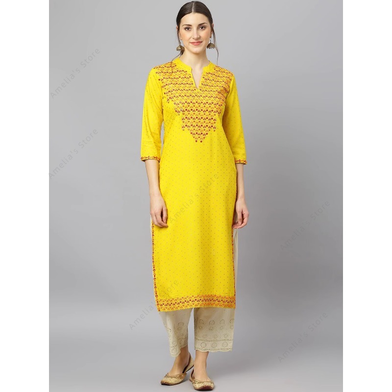 Kurta Kadın Hint Rayon Kurti T - Summer Clothing Pakistan incelemesi ve fiyatı