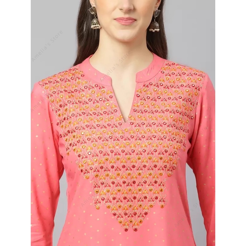 Kurta Kadın Hint Rayon Kurti T - Summer Clothing Pakistan incelemesi ve fiyatı