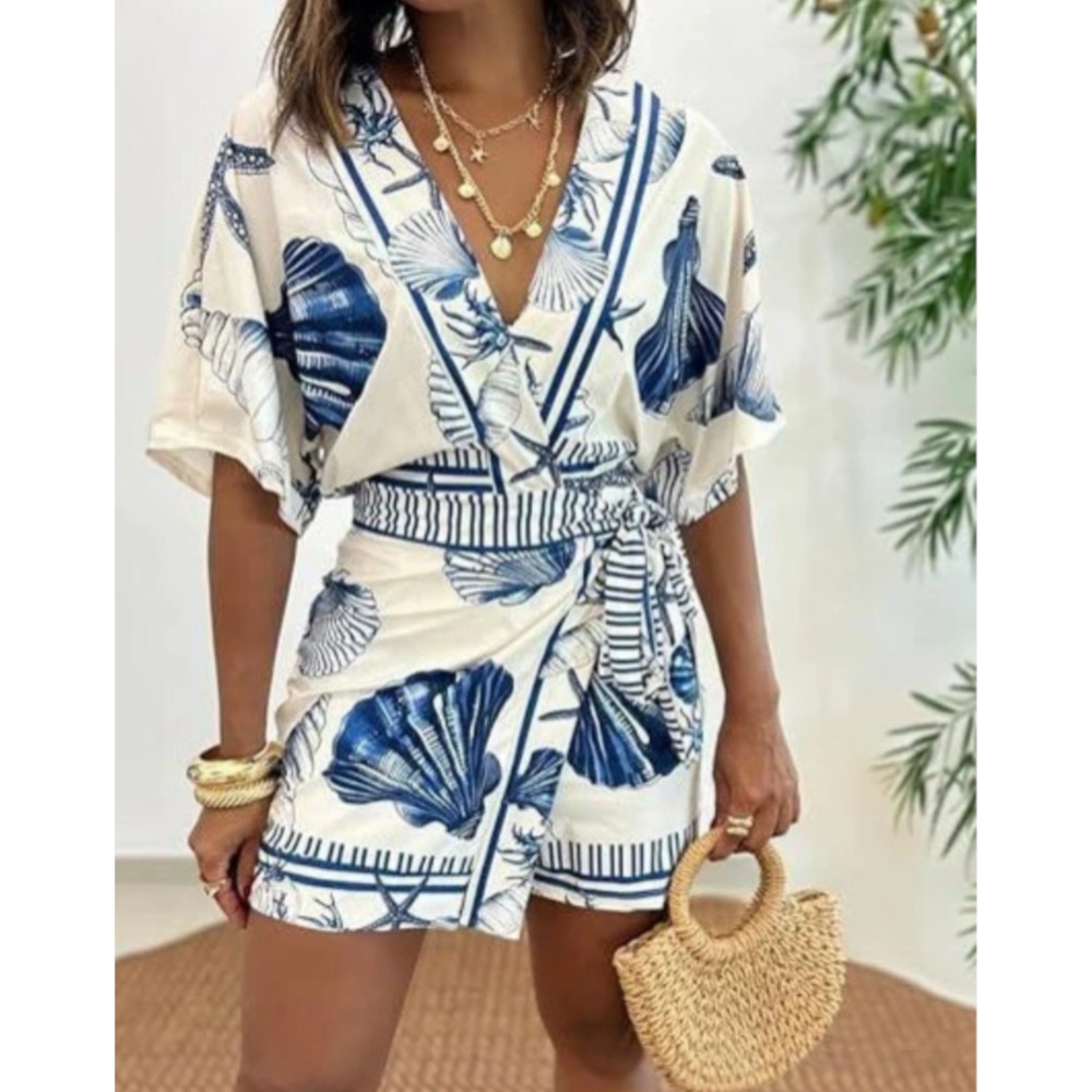 Moda Baskılı Kısa Kollu kadın  - Summer Zara incelemesi ve fiyatı